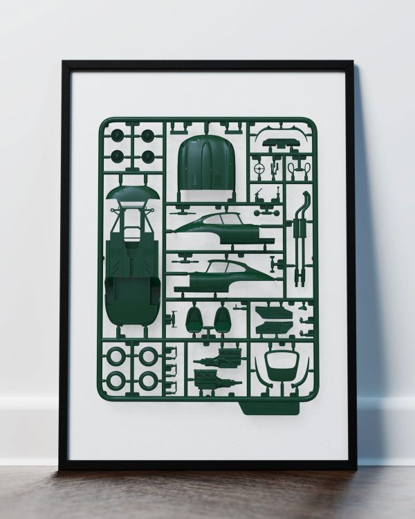 Curvy-Cat---Unpainted---Green